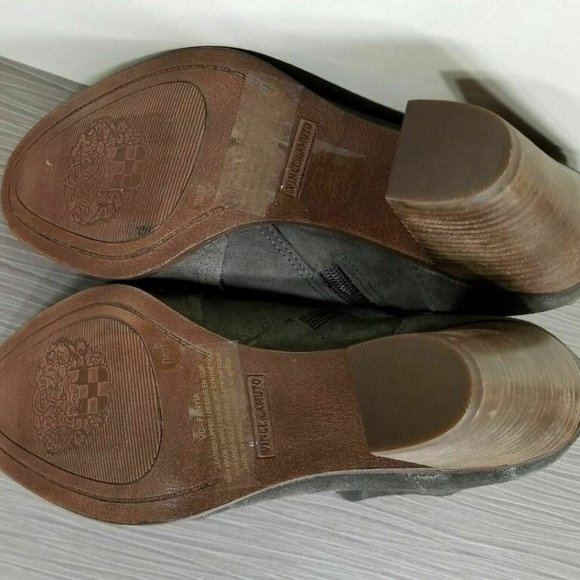 Vince Camuto Fenyia Bootie, Grey Suede, Womens Size 9 & 9.5 - Picture 9 of 10